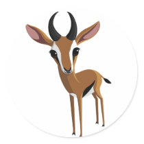 Mango the Gazelle Sticker