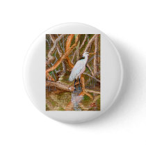 Mangrove Egret No. 2 Pin