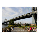 Manhattan Bridge, New York Greeting Cards