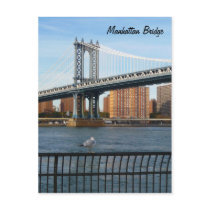 Manhattan Bridge Post Card