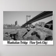 Manhattan Bridge Posters