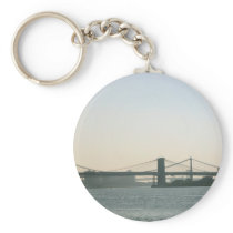 Manhattan Brooklyn Bridge NYC Beauty Keychains
