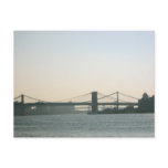 Manhattan Brooklyn Bridge NYC Beauty postcards