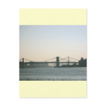 Manhattan Brooklyn Bridge NYC Beauty Postcard