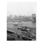 Manhattan from Brooklyn, 1905 Postcards