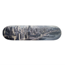 "Manhattan Memories" New York Art Skateboad Skateboard