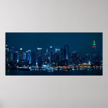 Manhattan Night Panorama