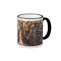 "Manhattan Tapestry" New York Watercolor Mugs
