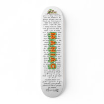 maniac 3, tha maniac, I be skatin with a passio... Custom Skateboard