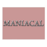 Maniacal Post Card