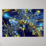 Manic Blue Posters