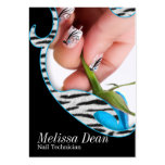 Manicure Pedicure Salon Technician Business Card
