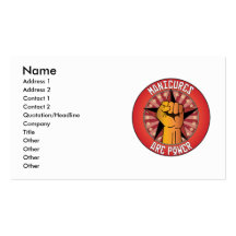 Manicures Are Power Business Card Templates