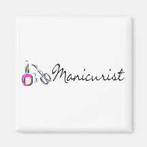Manicurist 2 refrigerator magnets