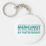 Manicurist 3% Talent Key Chains