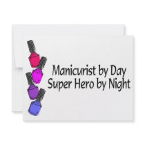 Manicurist Super Hero