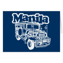 Manila Jeepney Cards