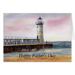 Manistee North Pierhead Light, Happy Father's Day Cards