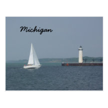 Manistee Pierhead Light Postcards
