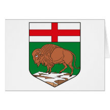 Manitoba Coat of Arms Greeting Card
