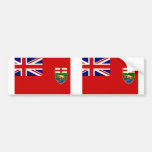 Manitoba flag bumper stickers