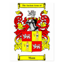 Mann (German) Post Card
