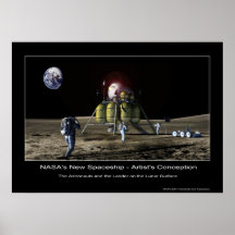 MannedMarsMission-133827main_lander Affiches