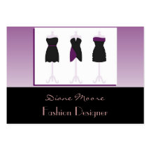 Mannequins Fashion Designer Business Cards