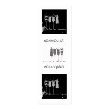 Mannequins Profile Card Business Card