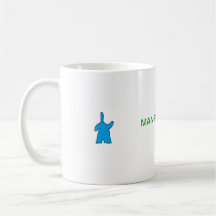 ManRay Films custom Mug w/ clayman design
