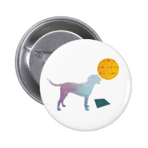 Man's best friend pinback button