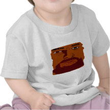 MANS FACE T SHIRT
