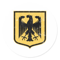 Manteau d'Allemand Eagle - du Deutschland des bras autocollants