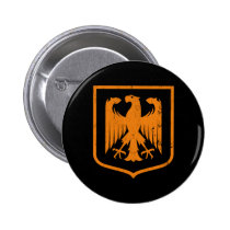 Manteau d'Allemand Eagle - du Deutschland des bras boutons publicitaires
