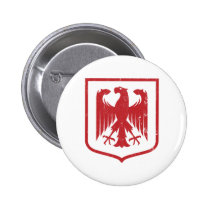 Manteau d'Allemand Eagle - du Deutschland des bras boutons publicitaires