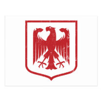 Manteau d'Allemand Eagle - du Deutschland des bras cartes postales