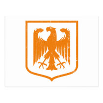 Manteau d'Allemand Eagle - du Deutschland des bras cartes postales