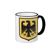 Manteau d'Allemand Eagle - du Deutschland des bras tasses