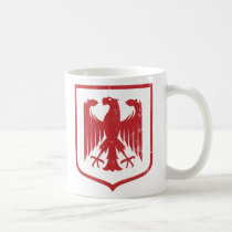 Manteau d'Allemand Eagle - du Deutschland des bras tasses