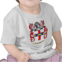 Manteau d'Auber des bras (crête de famille) T-shirts