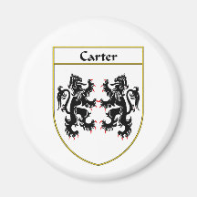 Manteau de Carter des bras/de crête de famille Magnets