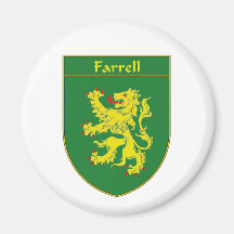 Manteau de Farrell des bras/de crête de famille Magnets Pour Réfrigérateur