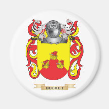 Manteau de garcette (Irlande) des bras (crête de f Magnets