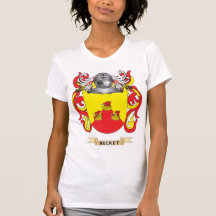 Manteau de garcette (Irlande) des bras (crête de f T-shirt