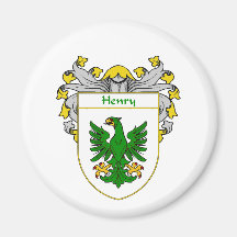Manteau de Henry des bras (enveloppés) Magnets Pour Réfrigérateur