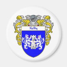 Manteau de Kelly des bras (enveloppés) Magnets Pour Réfrigérateur