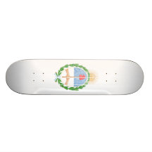 Manteau de l'Argentine des bras Skateboards Personnalisés