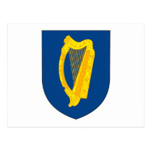 Manteau de l'Irlande de carte postale de bras