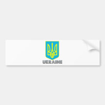 Manteau de l'Ukraine des bras Autocollants Pour Voiture