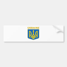 Manteau de l'Ukraine des bras Autocollant Pour Voiture